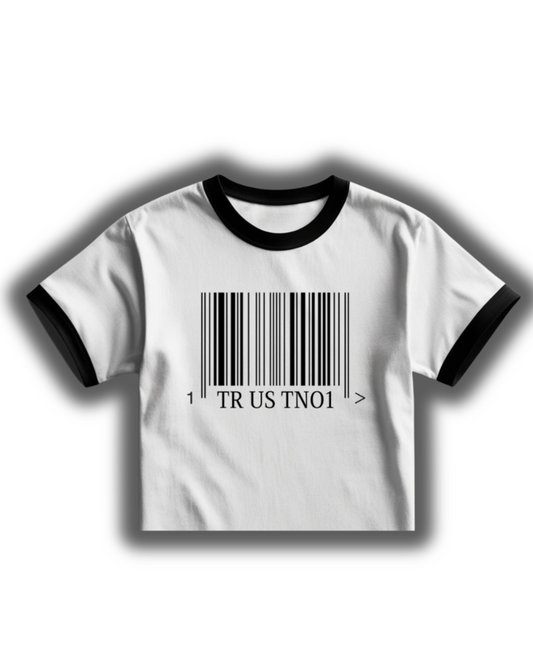 TRUST NO 1 RINGER TEE